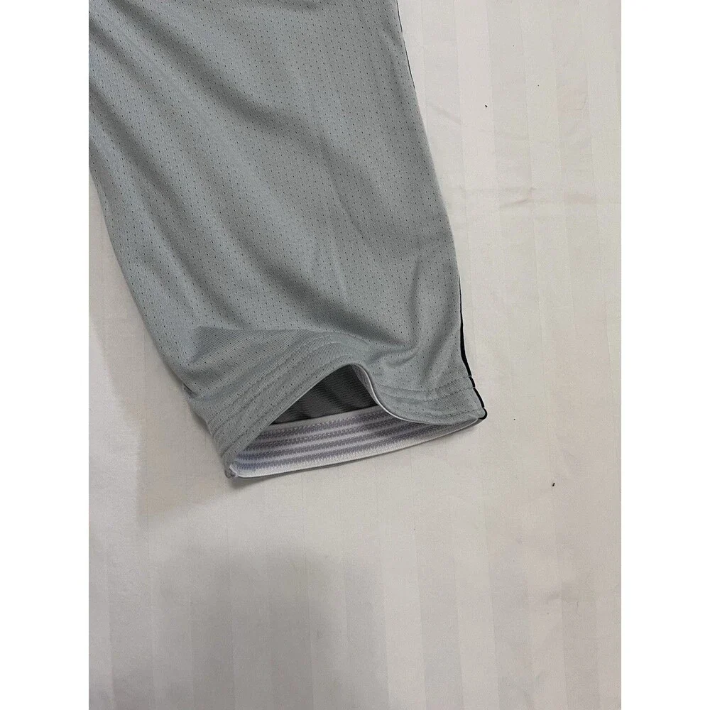 Nike Boys Vapor Select Baseball Pants Large L Gray Piped BQ6444-052 Dri-Fit 3/4